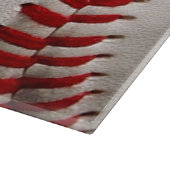 Planche À Découper Baseball et Softball Couture Rouge (Coin)