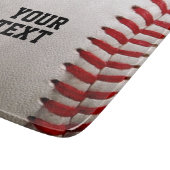 Planche À Découper Baseball Softball Couture Texte Personnalisé (Coin)