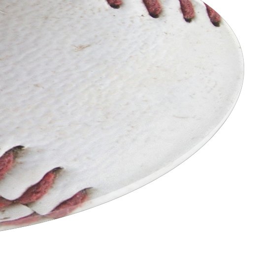 Planche À Découper Baseball Stitches Glass Cutboard (Coin)