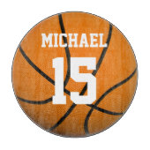 Planche À Découper Basket-ball Votre nom (Devant)