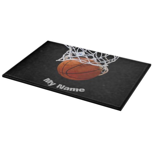 Planche À Découper Basket-ball Votre nom (Coin)