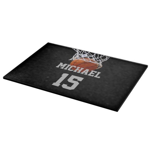 Planche À Découper Basket-ball Votre nom (Coin)