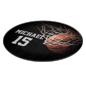 Planche À Découper Basketball Votre Nom (Coin)