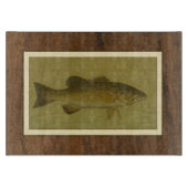 Planche À Découper Basse noire sur un Arrière - plan vert (Devant)