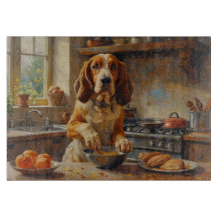 Planche À Découper Basset Hound cuisine dans la cuisine