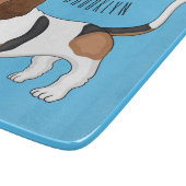 Planche À Découper Basset hound dessin de chien (Coin)