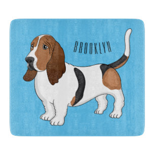 Planche À Découper Basset hound dessin de chien