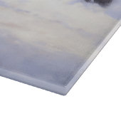 Planche À Découper Basset Hound Laisser neiger Noël (Coin)