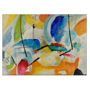 Planche À Découper Bataille maritime de Kandinsky 1913
