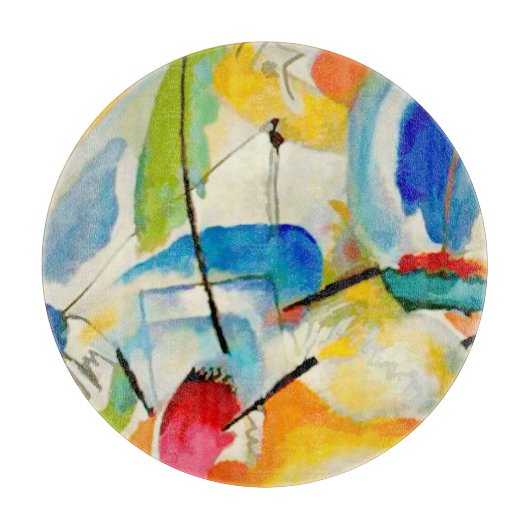 Planche À Découper Bataille maritime de Kandinsky 1913 (Devant)