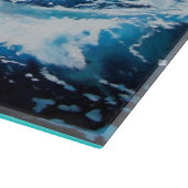 Planche À Découper Bateau dans la mer dans la tempête (Coin)