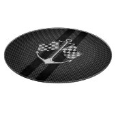 Planche À Découper Bateau de course nautique en fibre de carbone déco (Coin)