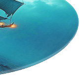 Planche À Découper Bateau fantôme sur le design Stormy Seas (Coin)