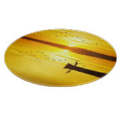 Planche À Découper Bateau traditionnel de pêcheurs Sunrise (Coin)