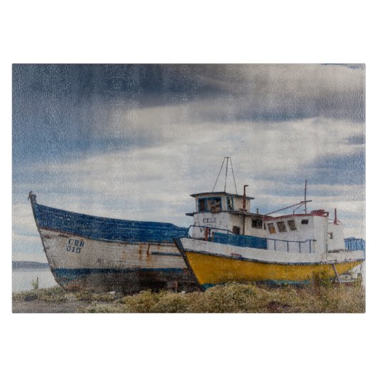 Planche À Découper Bateaux de pêche (Devant)