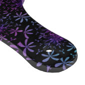 Planche À Découper Batik Floral Turquoise Rétro (Coin)