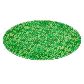 Planche À Découper Batik tribal - nuances de vert (Coin)