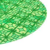 Planche À Découper Batik tribal - nuances de vert (Coin)