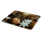 Planche À Découper Bâtons et étoiles de cannelle de Noël (Coin)