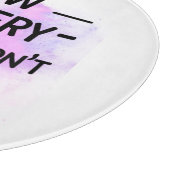 Planche À Découper Batterie basse S'il vous plaît ne me parlez pas - (Coin)