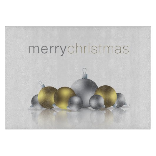 Planche À Découper Bauble de Noël (Devant)