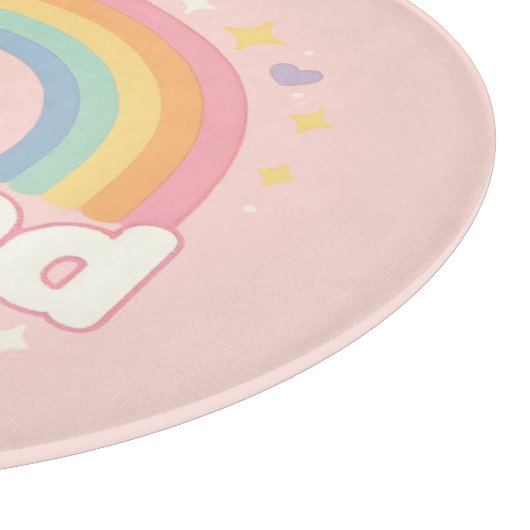 Planche À Découper Be Kind – Rainbow Pastel Positivity (Coin)