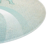 Planche À Découper Beach House Seahorse Aqua Blue ID623 (Coin)