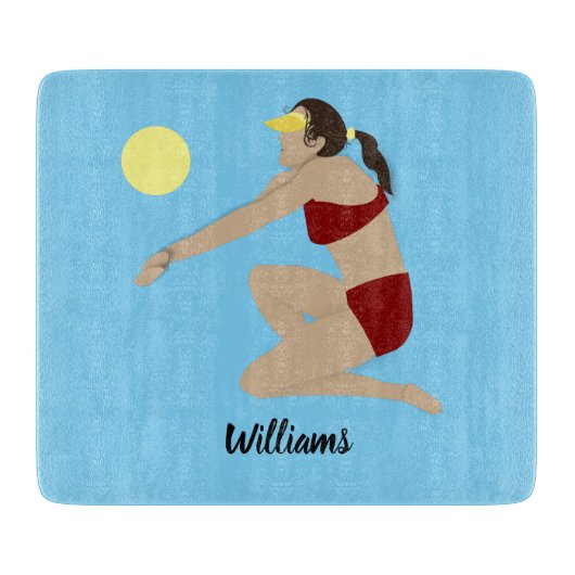 Planche À Découper Beach Volleyball (Devant)