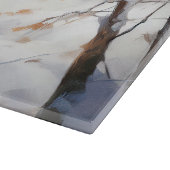 Planche À Découper Beagle Laisser Neige Noël (Coin)