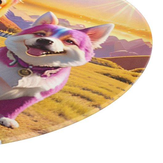 Planche À Découper Beau animal quatre (Coin)