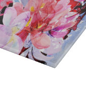Planche À Découper Beau bouquet des fleurs (Coin)