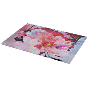 Planche À Découper Beau bouquet des fleurs