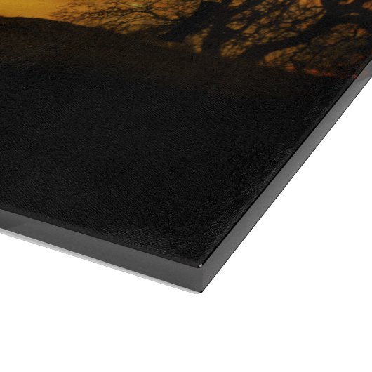 Planche À Découper Beau Cheval au Sunset Cutting Board (Coin)