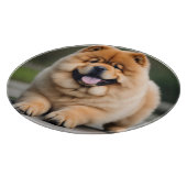 Planche À Découper Beau Chow Chow Chow (Coin)