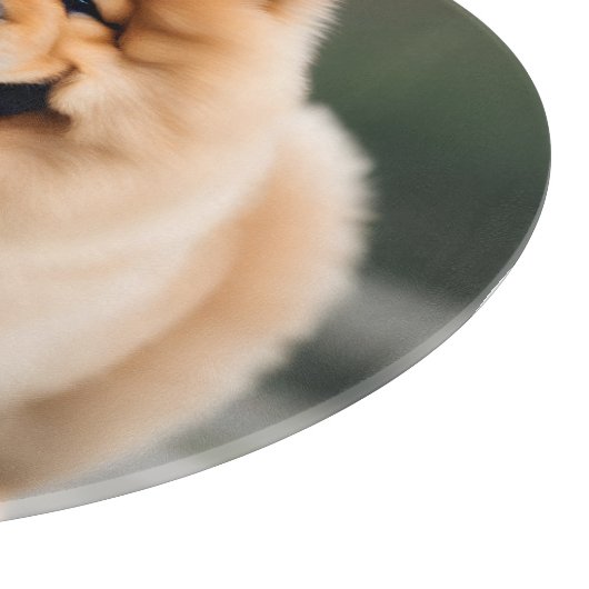 Planche À Découper Beau Chow Chow Chow (Coin)