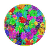 Planche À Découper Beau Design Fleur. Commandez dès maintenant  (Devant)