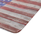 Planche À Découper Beau drapeau patriotique américain (Coin)