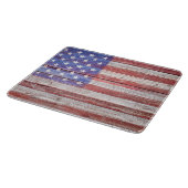 Planche À Découper Beau drapeau patriotique américain (Coin)