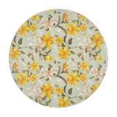 Planche À Découper Beau motif floral lumineux élégant (Devant)