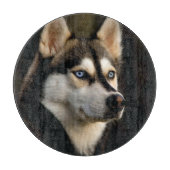 Planche À Découper Beau Oreiller Husky Lrow (Devant)