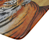 Planche À Découper Beau tigre orange du Bengale (Coin)