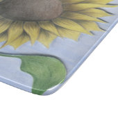 Planche À Découper Beau tournesol (Coin)