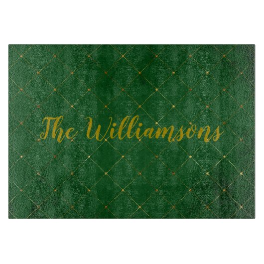 Planche À Découper Beau vert (Devant)