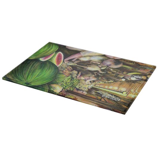 Planche À Découper Beaucoup d'hommes, beaucoup de melons, Budapest (Coin)