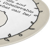 Planche À Découper Beauté de la vie (Coin)