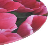 Planche À Découper Beauté des tulipes roses (Coin)