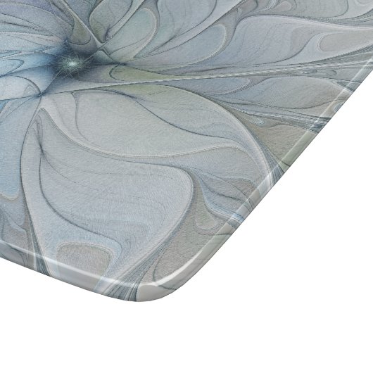 Planche À Découper Beauté élégante Moderne Abstraite Fractal Art Flow (Coin)