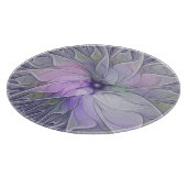 Planche À Découper Beauté étonnante Fleur d'art Abstrait fractal mode (Coin)