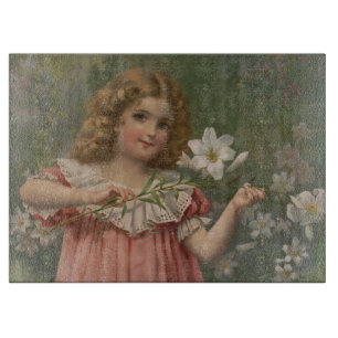 Planche À Découper Beautés de Pâques, Illustration Vintage, 1898