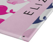 Planche À Découper Beaux Baleines, Motif De Baleines, Votre Nom (Coin)